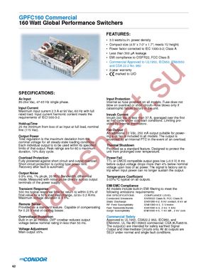 GPFC160-15G datasheet  